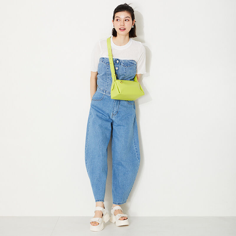 ORiental TRaffic「【BAG】ソフトフェイクレザーショルダーバッグ/BA-204 人気 トレンド　売れてる」|ショルダー・メッセンジャー|