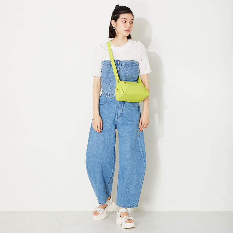 ORiental TRaffic「【BAG】ソフトフェイクレザーショルダーバッグ/BA-204 人気 トレンド　売れてる」|ショルダー・メッセンジャー|