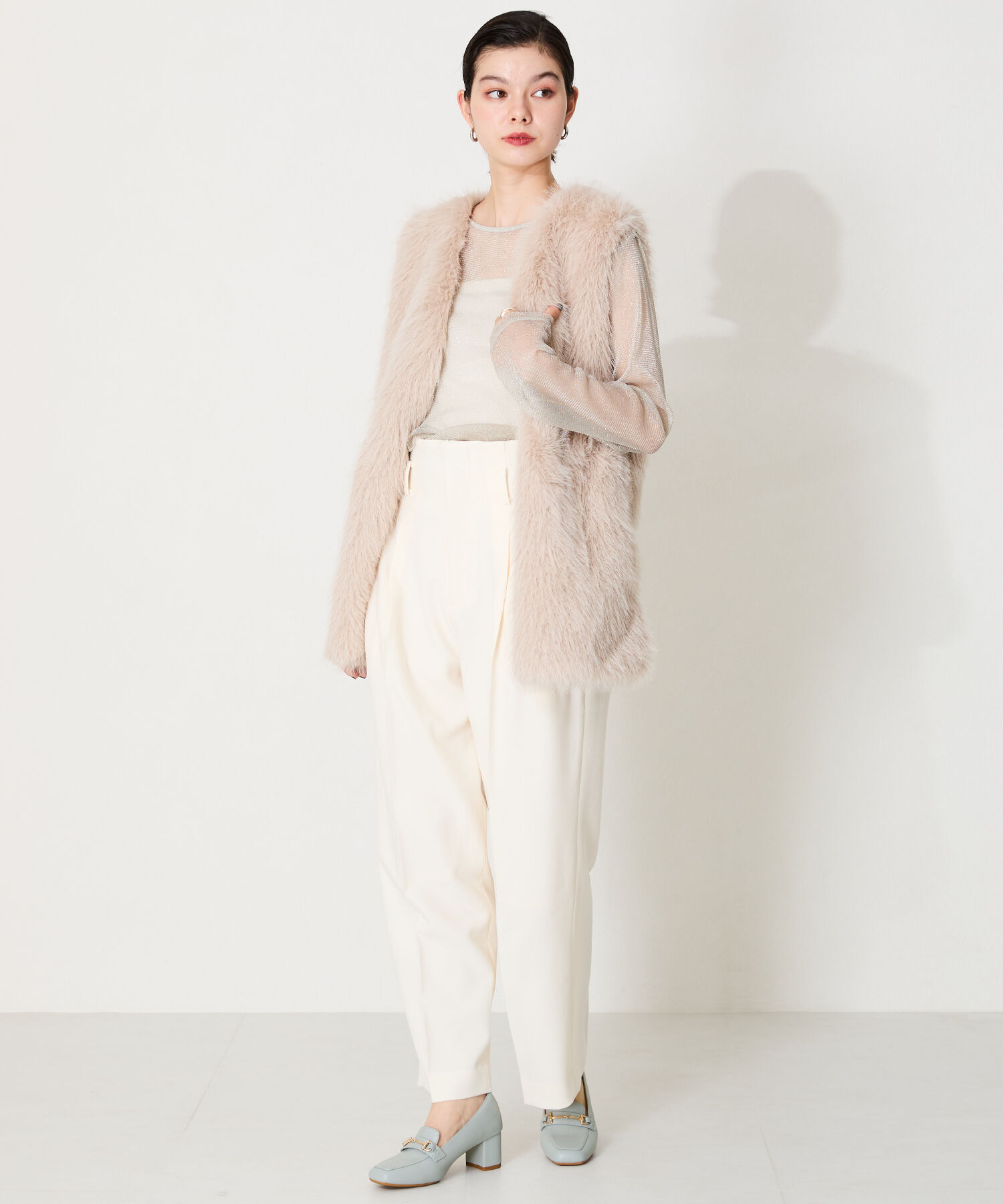 ORiental TRaffic「【跳べるパンプス/シリーズ累計１５０万足突破 】ビット ヒールローファー /R-3214 厚手クッション」|パンプス|