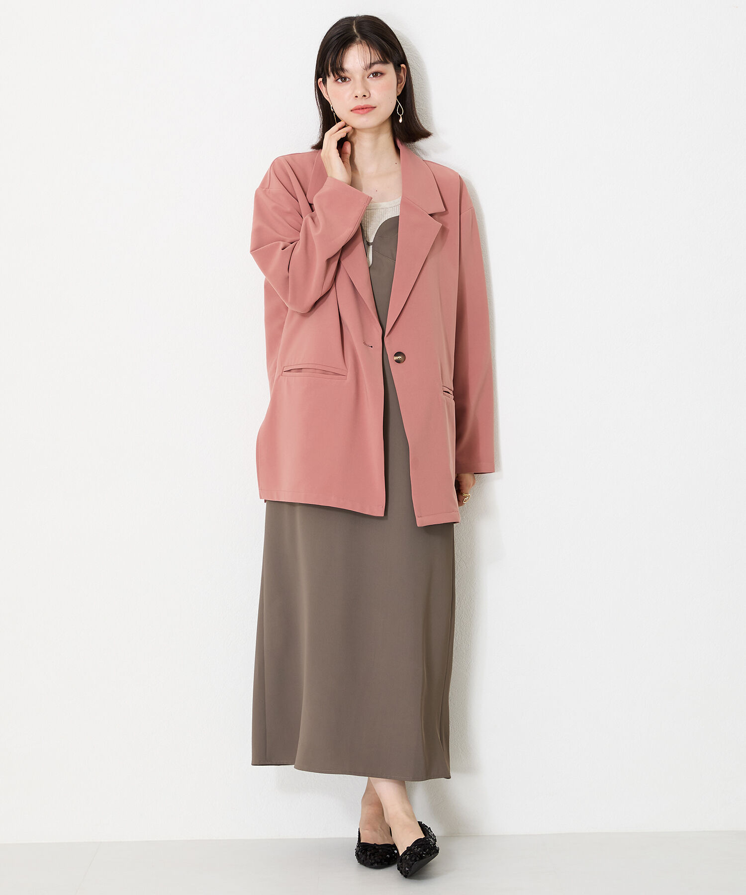 ORiental TRaffic「スパンコールバレエシューズ/41315」|パンプス|