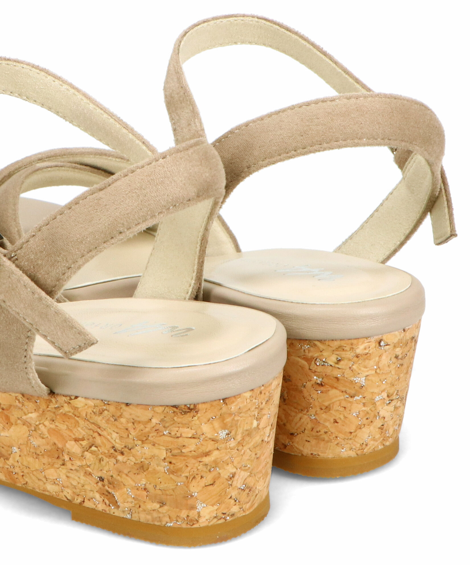 WA Oriental TRaffic「アーモンドトゥクロスウエッジサンダル/52201 サンダル トレンド 人気 クッション」|サンダル|