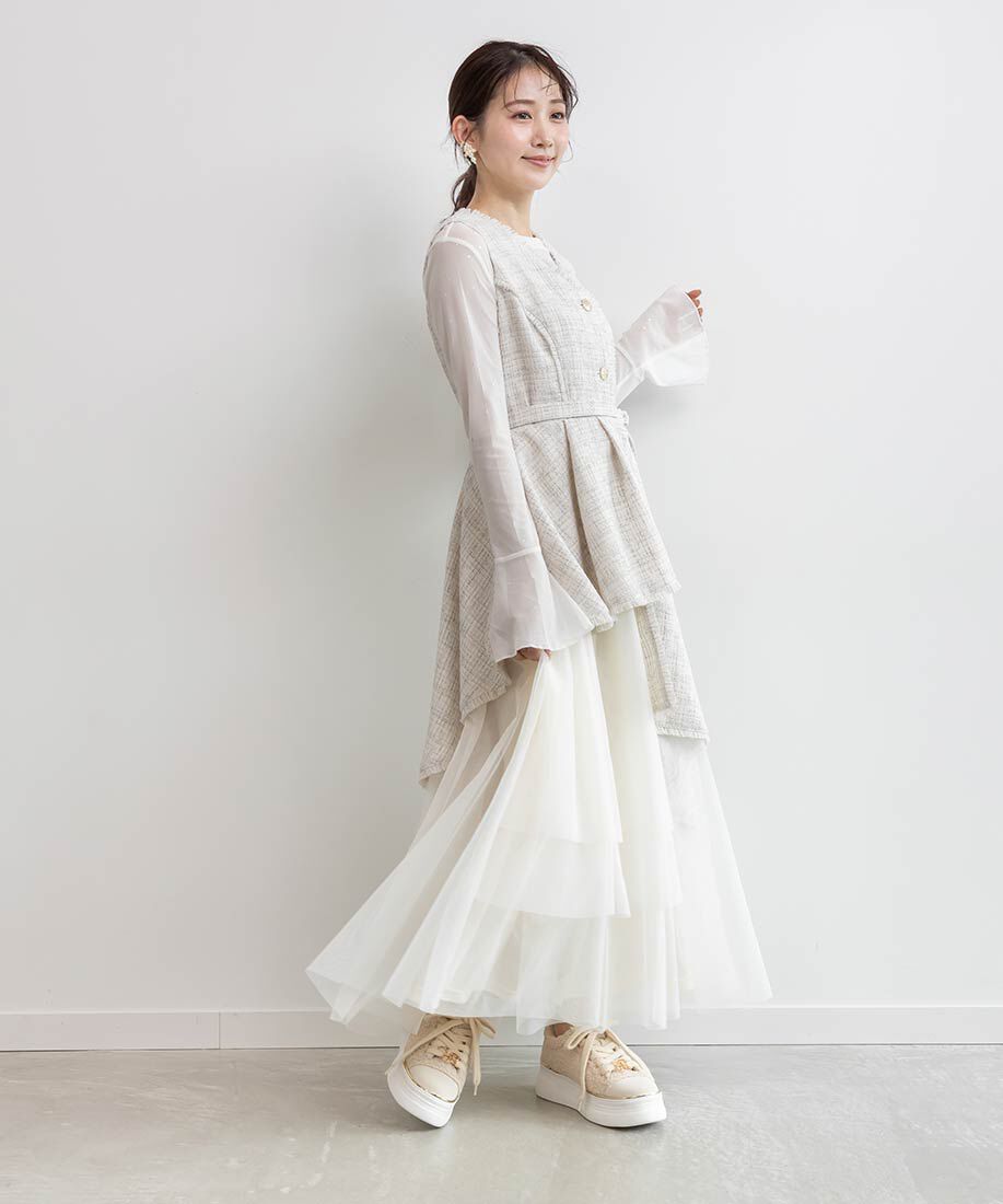  「2WAYモノグラムパーツボアスニーカー」|スニーカー|