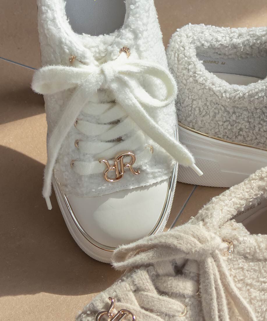  「2WAYモノグラムパーツボアスニーカー」|スニーカー|