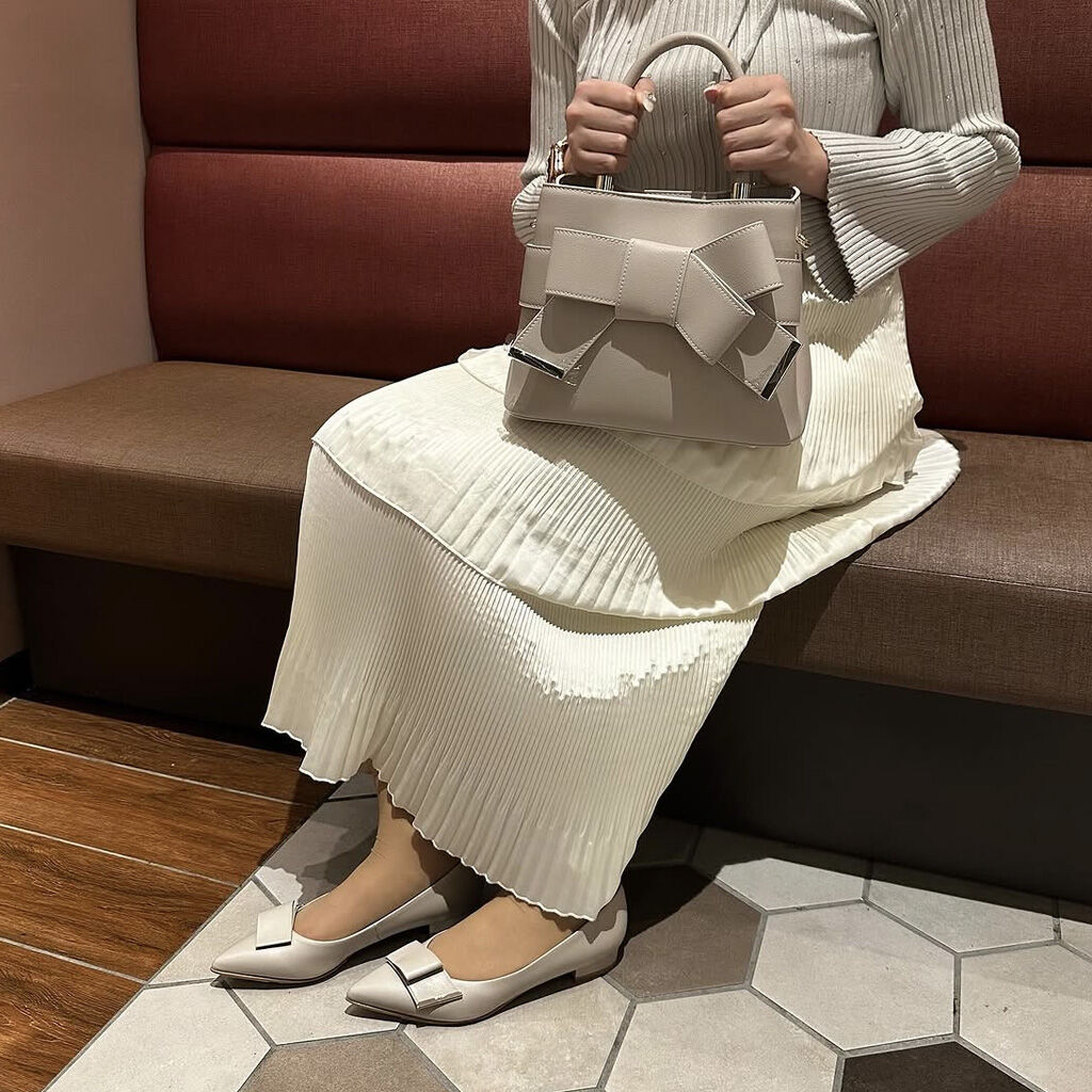 ダイアナ「フラットパンプス　TS12242」|パンプス|