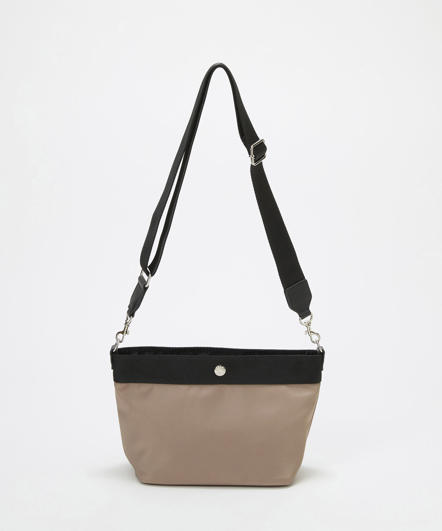 TOPKAPI BREATH「【Breath TOPKAPI sis】【WEB限定】ナイロン 舟形 ショルダーバッグ 軽量 / RIPPLE リプル 」|ショルダー・メッセンジャー|グレージュ