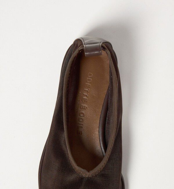 ODETTE E ODILE「スクエアソフトチュール フラット10&uarr;」|パンプス|