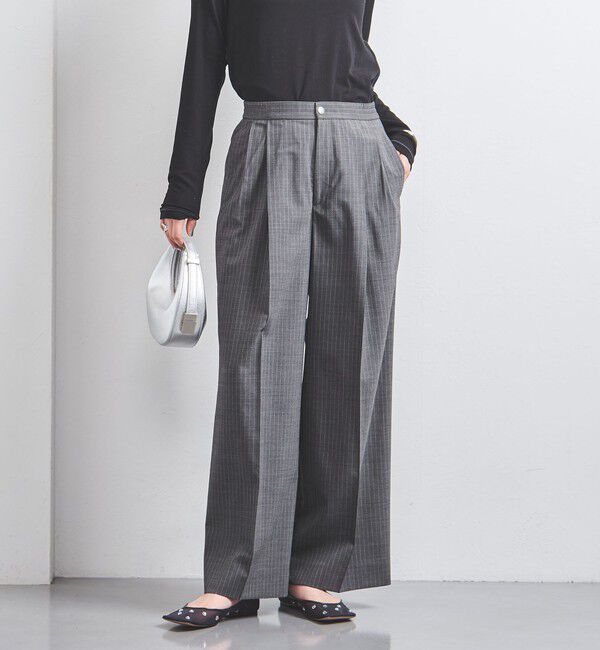 UNITED ARROWS「タック イージーパンツ」|チノ|その他9