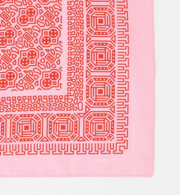 UNITED ARROWS「ジオメトリック バンダナ」|ハンカチ|