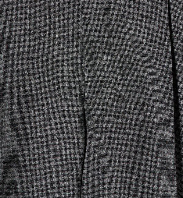 UNITED ARROWS「ハウンドトゥース 1プリーツ スラックス R-MODEL」|スラックス|