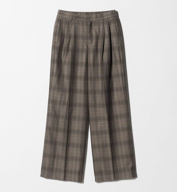 UNITED ARROWS「2タック ストレート ワイド パンツ」|スラックス|