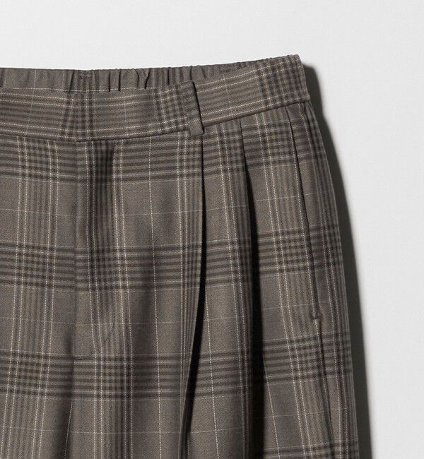 UNITED ARROWS「2タック ストレート ワイド パンツ」|スラックス|