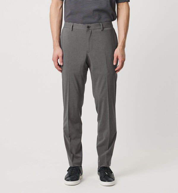 UNITED ARROWS「ライトパーテックス ノープリーツ パンツ UA COZY ウォッシャブル 2WAYストレッチ」|スラックス|