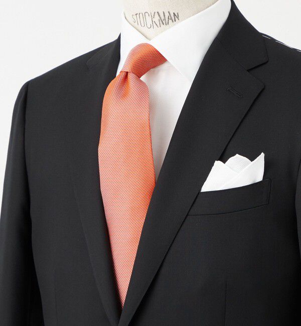 UNITED ARROWS green label relaxing「GLR シルク セミ フォーマル 8.0cm ソリッド ネクタイ」|ネクタイ・蝶ネクタイ|