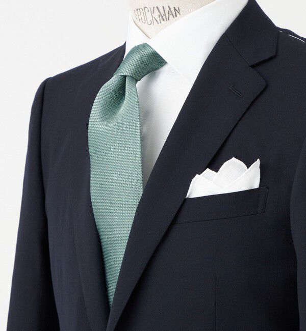 UNITED ARROWS green label relaxing「GLR シルク セミ フォーマル 8.0cm ソリッド ネクタイ」|ネクタイ・蝶ネクタイ|