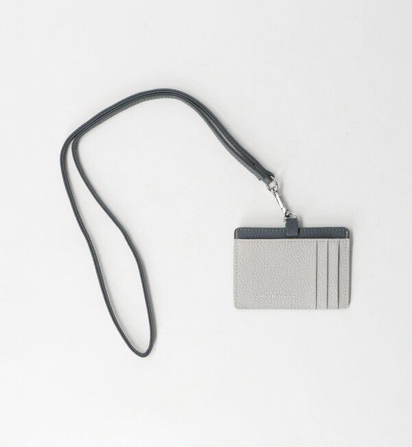 UNITED ARROWS green label relaxing「シボ レザーライク ID ホルダー」|名刺入れ・カードケース|