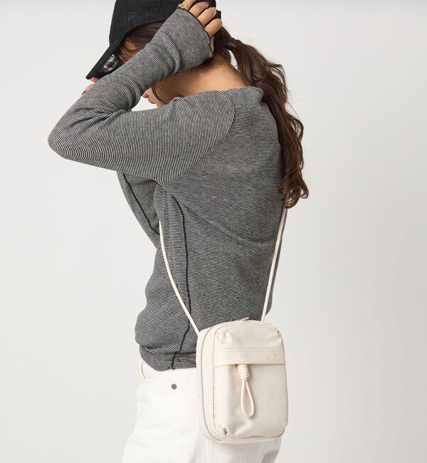 UNITED ARROWS green label relaxing「2WAY マルチ mini ショルダーバッグ -はっ水-」|ショルダー・メッセンジャー|OFF WHITE