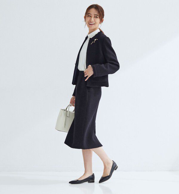 UNITED ARROWS green label relaxing「ツイードライク タイト スカート」|タイト|