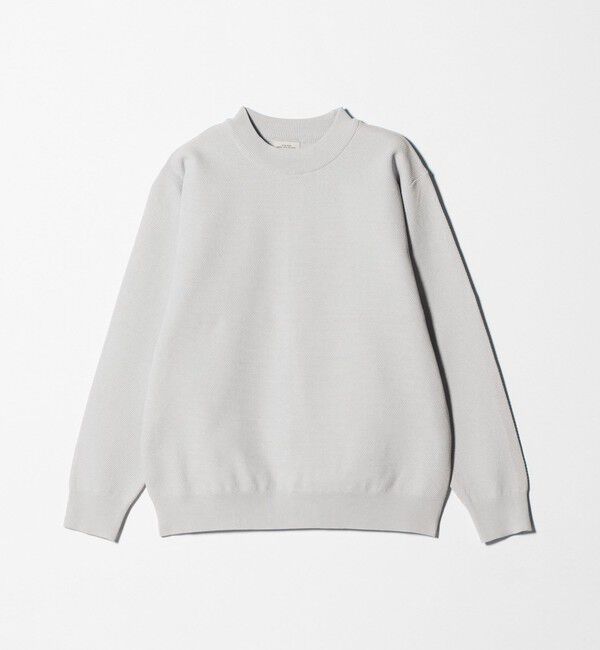 UNITED ARROWS green label relaxing「A+ ポリエステル タック モックネック 長袖 ニット -ウォッシャブル-」|ニット・セーター|