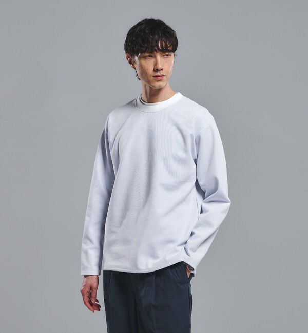 UNITED ARROWS green label relaxing「ダブルフェイス クルーネック カットソー」|Tシャツ・カットソー|WHITE