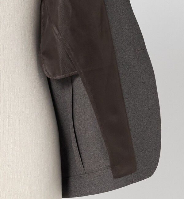 UNITED ARROWS green label relaxing「A+ ポリエステル シャークスキン 2B スタンダード セットアップ ジャケット -ウォッシャブル・ストレッチ-」|テーラードジャケット|