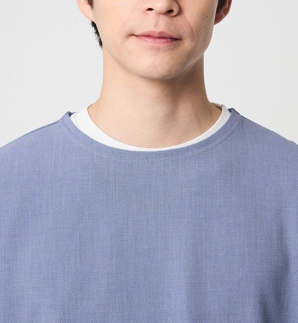 UNITED ARROWS green label relaxing「KIVANC ノーカラー 長袖 Tシャツ」|Tシャツ・カットソー|