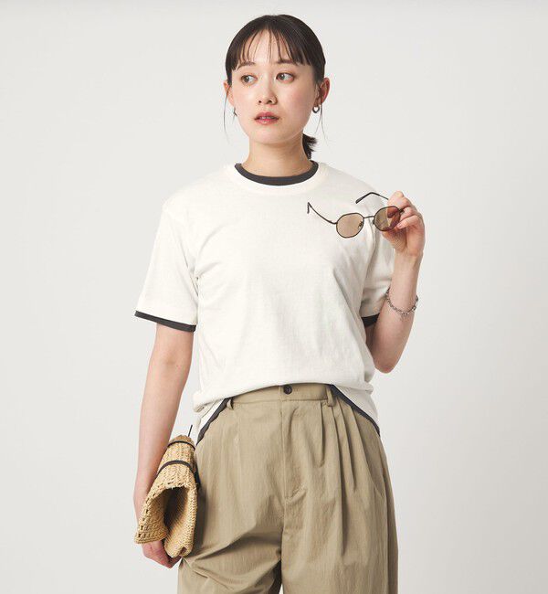 UNITED ARROWS green label relaxing「【別注】＜Hanes＞レイヤード 2セット Tシャツ」|Tシャツ・カットソー|