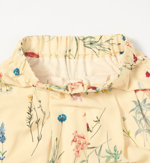 EMMEL REFINES「＜EMMEL REFINES＞EM フラワープリント イージーパンツ」|チノ|