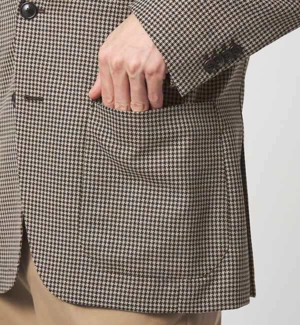 UNITED ARROWS green label relaxing「REDA MESH チドリ 2B RG ジャケット」|テーラードジャケット|