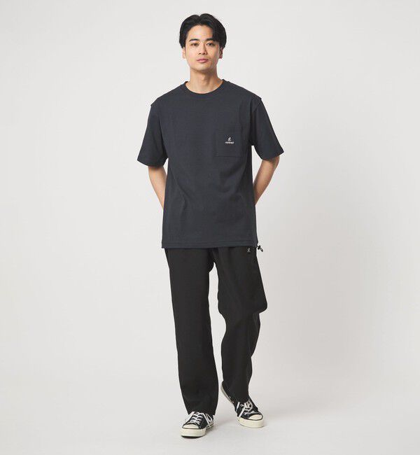 UNITED ARROWS green label relaxing「【別注】＜Gramicci＞麻 ブレンド ワイドテーパード イージーパンツ」|その他|