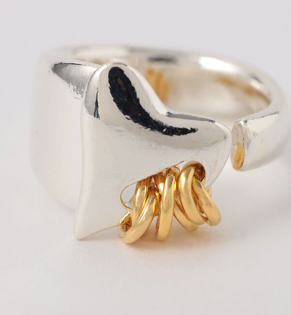 BEAUTY&YOUTH UNITED ARROWS「＜LAPUIS＞Coil Heart リング」|リング|