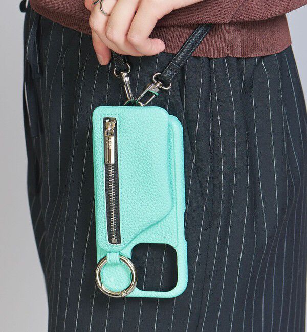 BEAUTY&YOUTH UNITED ARROWS「＜ajew＞CADENAS ストラップ iPhone15Proケース」|モバイルケース|LIME