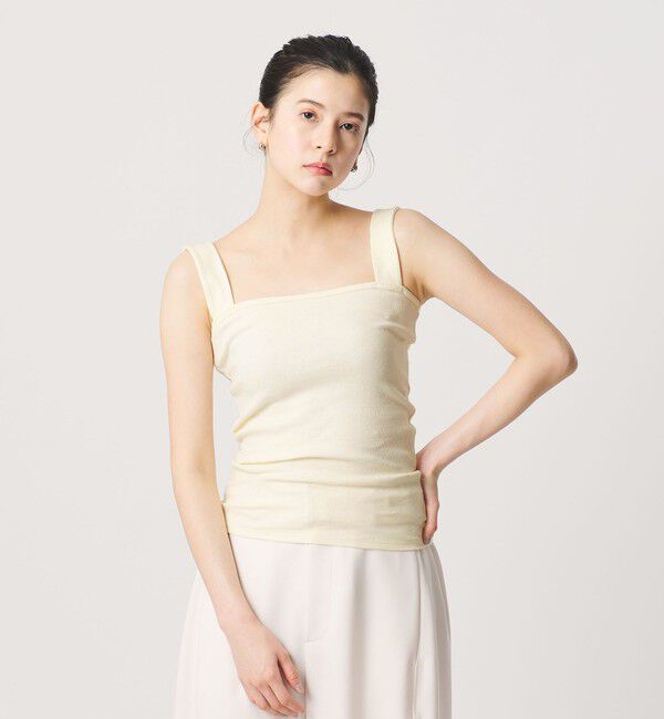 BEAUTY&YOUTH UNITED ARROWS「コットンブレンド ベア タンクトップ」|タンクトップ|