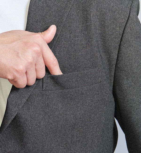 BEAUTY&YOUTH UNITED ARROWS「【WEB限定 WARDROBE SMART】LANATEC セットアップ/背抜きジャケット＆イージーパンツ」|スーツ|