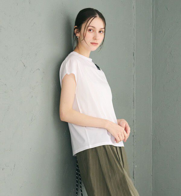 BEAUTY&YOUTH UNITED ARROWS「クルーネック フレンチスリーブ カットソー」|Tシャツ・カットソー|