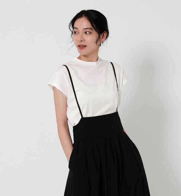 BEAUTY&YOUTH UNITED ARROWS「クルーネック フレンチスリーブ カットソー」|Tシャツ・カットソー|