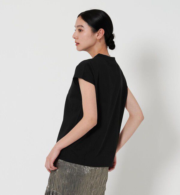 BEAUTY&YOUTH UNITED ARROWS「クルーネック フレンチスリーブ カットソー」|Tシャツ・カットソー|