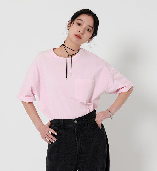 BEAUTY&YOUTH UNITED ARROWS「ドルマンスリーブ ポケット Tシャツ 接触冷感」|Tシャツ・カットソー|