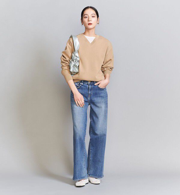 BEAUTY&YOUTH UNITED ARROWS「＜RED CARD＞35th Anniversary Wide デニムパンツ 2」|デニム|COBALT