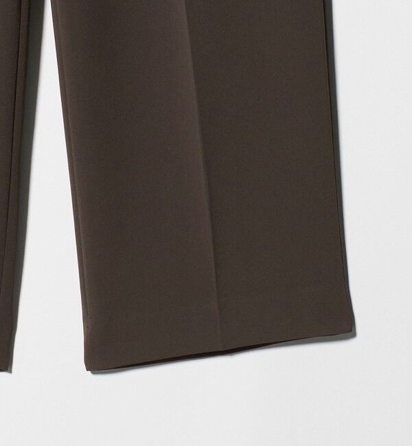 BEAUTY&YOUTH UNITED ARROWS「タックワイドストレートパンツ ウォッシャブル」|スラックス|