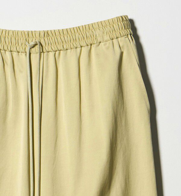 BEAUTY&YOUTH UNITED ARROWS「コットンレーヨンサテン ドローストワイドパンツ」|その他|