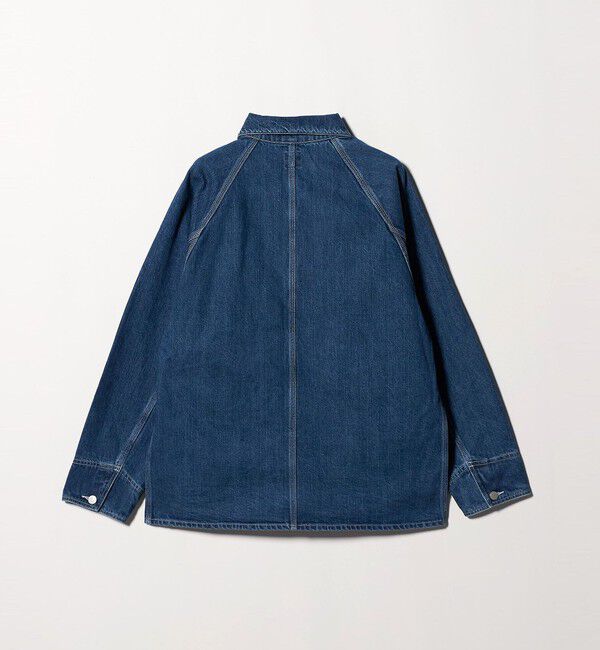 California General Store「＜CGS.＞オーガニック コットン デニム カバーオール ジャケット」|ミリタリー・モッズコート|