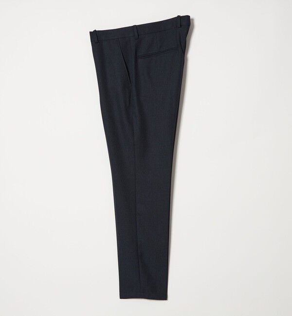 BEAUTY&YOUTH UNITED ARROWS「【WEB限定 WARDROBE SMART】LANATEC シャンブレー ノープリーツ パンツ」|スラックス|