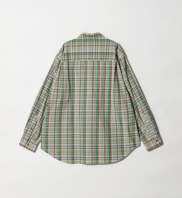 STEVEN ALAN「＜Steven Alan＞ マドラスチェック シングルニードル シャツ LOOSE」|シャツ・ブラウス|