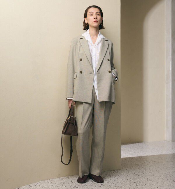 BEAUTY&YOUTH UNITED ARROWS「リネンライク ワイドストレートパンツ ウォッシャブル」|その他|