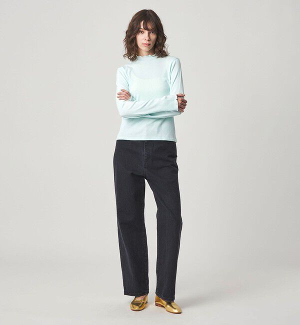 STEVEN ALAN「＜Steven Alan＞ドット リブ フリル プルオーバー」|Tシャツ・カットソー|