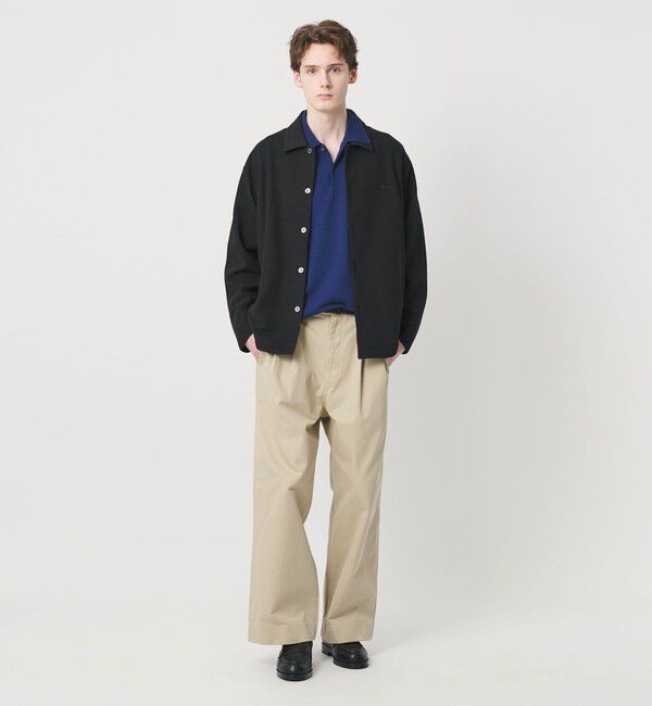 BEAUTY&YOUTH UNITED ARROWS「＜LACOSTE for BEAUTY&YOUTH＞ワントーン シャツ ジャケット」|カーディガン|