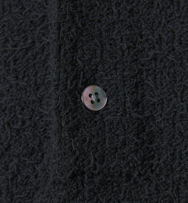 MONKEY TIME「コットン ナイロン カールヤーン ポロシャツ」|ニット・セーター|