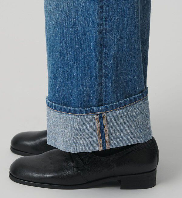 MONKEY TIME「ネップ デニム バギー パンツ」|チノ|