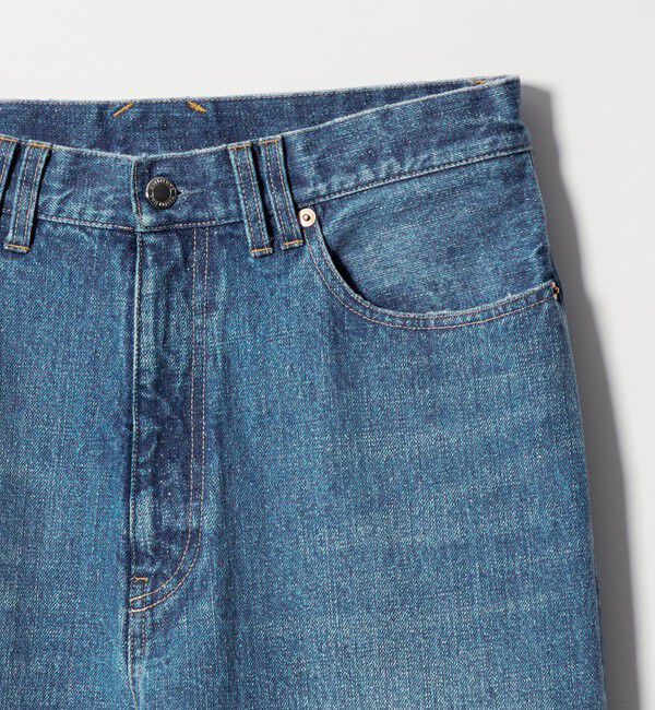 MONKEY TIME「ネップ デニム バギー パンツ」|チノ|