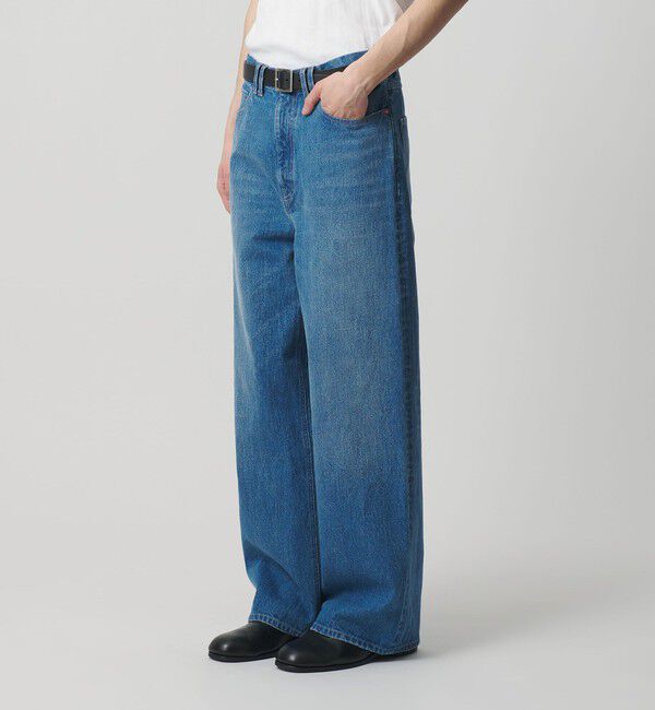 MONKEY TIME「ネップ デニム バギー パンツ」|チノ|